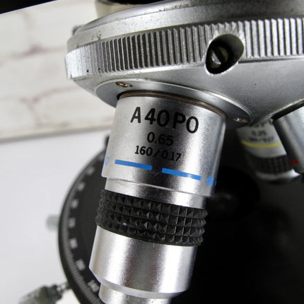 Olympus Microscope BH - 2 with Binocular Head & 4x, 10x, 40x Objectives BH2 - ZeereeZ