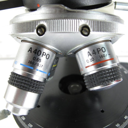 Olympus Microscope BH - 2 with Binocular Head & 4x, 10x, 40x Objectives BH2 - ZeereeZ
