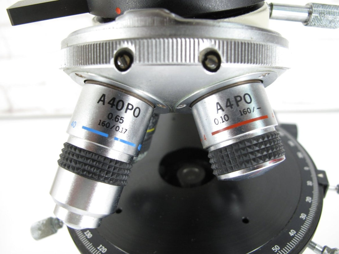 Olympus Microscope BH - 2 with Binocular Head & 4x, 10x, 40x Objectives BH2 - ZeereeZ