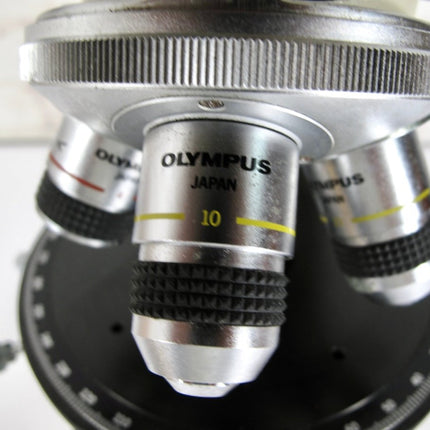 Olympus Microscope BH - 2 with Binocular Head & 4x, 10x, 40x Objectives BH2 - ZeereeZ