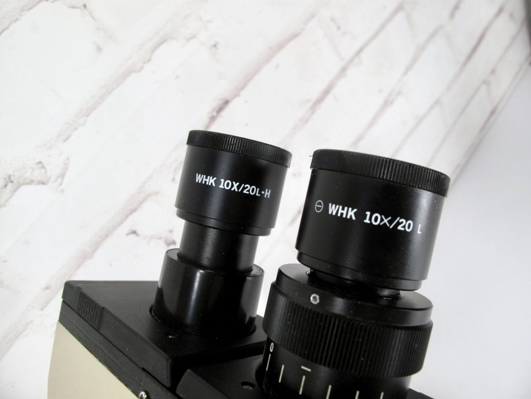 Olympus Microscope BH - 2 with Binocular Head & 4x, 10x, 40x Objectives BH2 - ZeereeZ