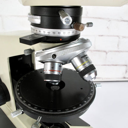 Olympus Microscope BH - 2 with Binocular Head & 4x, 10x, 40x Objectives BH2 - ZeereeZ