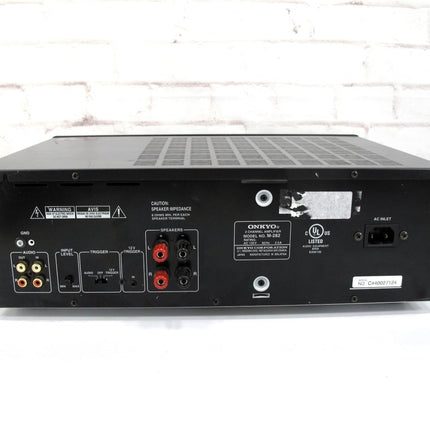 Onkyo M - 282 2 - Channel WRAT Audiophile Power Stereo Amplifier Amp - ZeereeZ