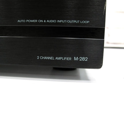 Onkyo M - 282 2 - Channel WRAT Audiophile Power Stereo Amplifier Amp - ZeereeZ