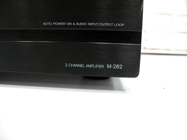 Onkyo M - 282 2 - Channel WRAT Audiophile Power Stereo Amplifier Amp - ZeereeZ