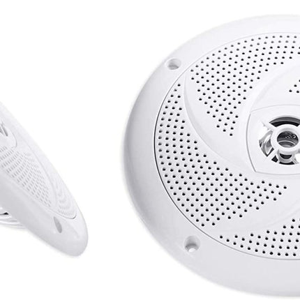 Pair Rockville RSM65W 6.5" 320 Watt Waterproof Shallow Slim Marine Boat Speakers - ZeereeZ