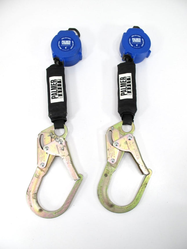 Palmer Safety SRL 6 foot Self Retracting Lifeline Fall Protection SRL121122T - ZeereeZ