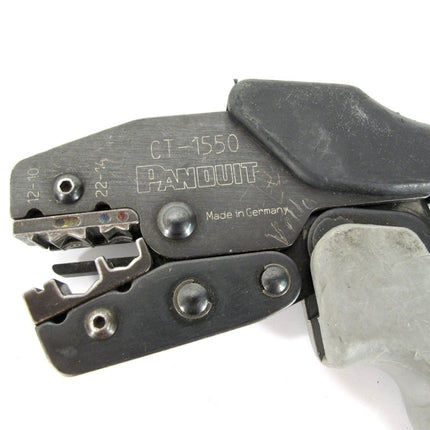 Panduit CT - 1550 12 - 10 22 - 14 Contour Crimp Heavy Duty Crimper Crimping Tool - ZeereeZ