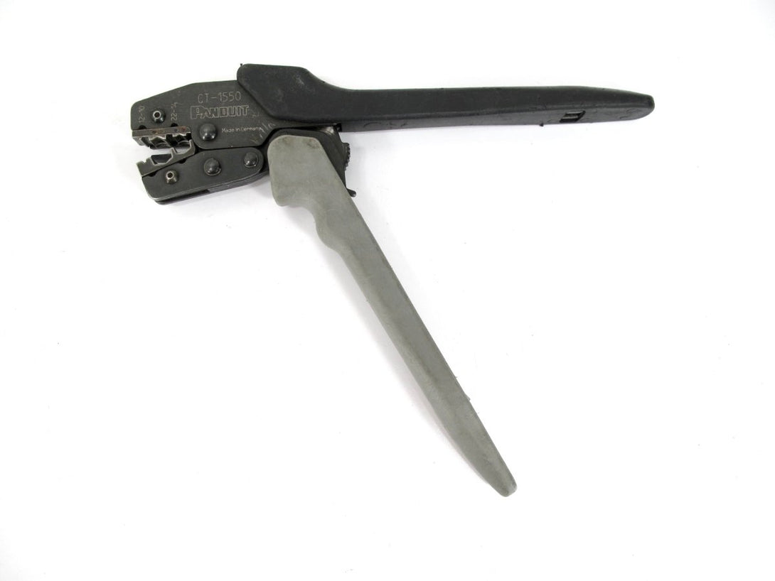Panduit CT - 1550 12 - 10 22 - 14 Contour Crimp Heavy Duty Crimper Crimping Tool - ZeereeZ