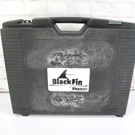 Panduit CT - 3001 BlackFin 18V 6.7 Ton 360º Crimp Tool w/Battery/Charger/Case Crimper - ZeereeZ