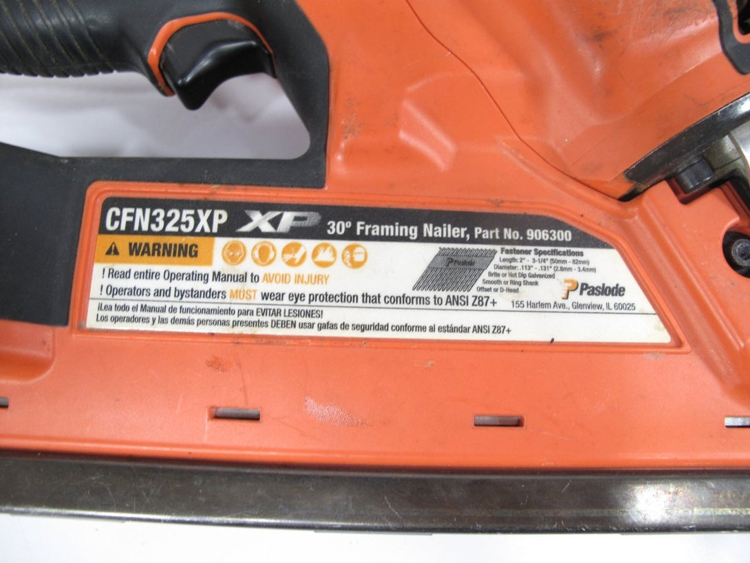 Paslode CFN325XP Cordless XP 30º Framing Nailer Nail Gun - ZeereeZ