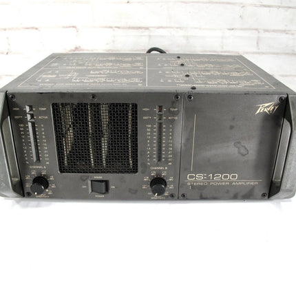 Peavey CS - 1200 2 Channel 1200 Watt Power Amplifier - ZeereeZ