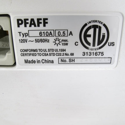 Pfaff Select 4.0 40 Stitch Sewing Machine / Overlocker - ZeereeZ