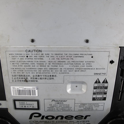Pioneer CDJ - 1000Mk3 Professional DJ Turntable CD / MP3 Controller Deck - ZeereeZ