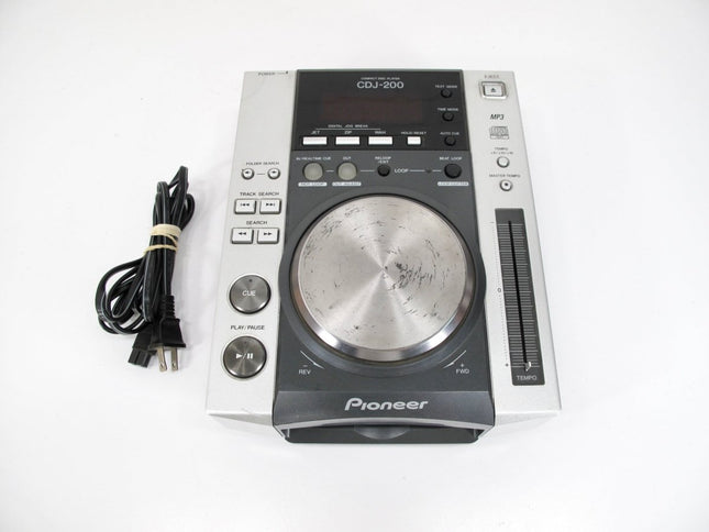 Pioneer CDJ - 200 DJ Scratch Turntable CD & MP3 Player - ZeereeZ