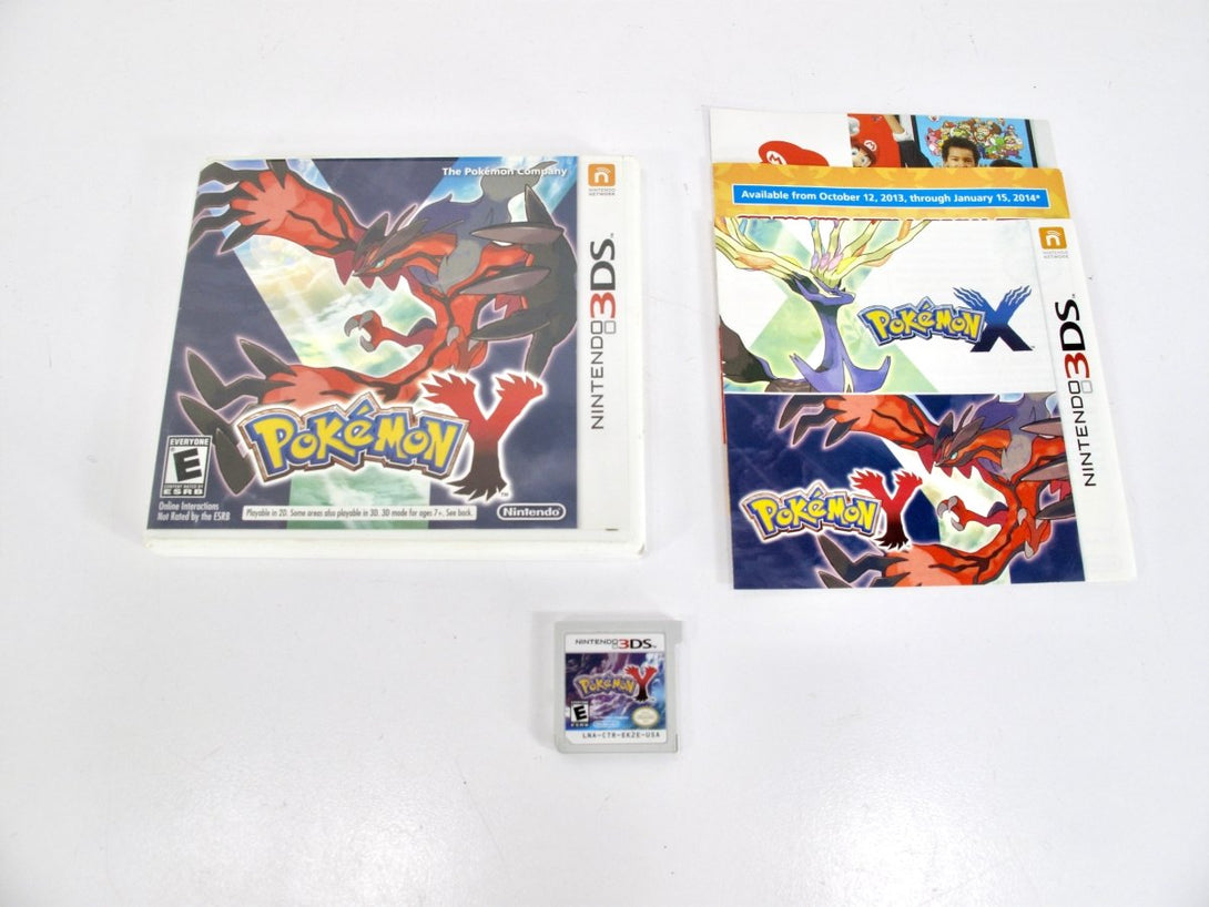 Pokemon Y Nintendo 3DS Video Game 2013 - ZeereeZ