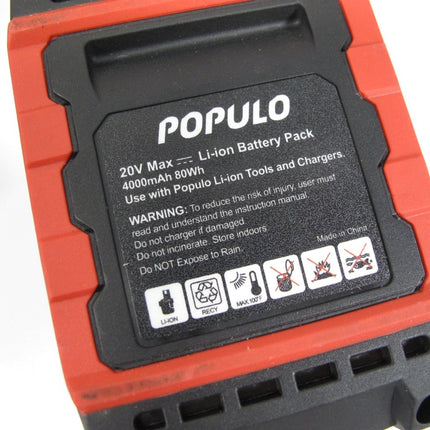 Populo HTPL - 2009 AC & Battery Portable Hybrid Water Transfer Utility Pump - ZeereeZ