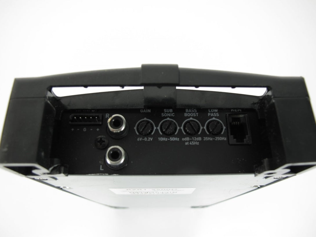 Power Acoustik RAZOR RZR1 - 25000D Monoblock 2 - Ohm 1 - Ch. Car Audio Amplifier - ZeereeZ