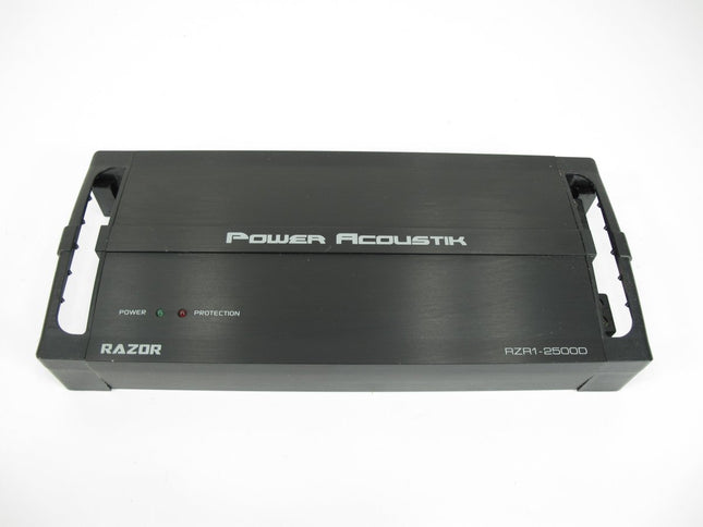 Power Acoustik RAZOR RZR1 - 25000D Monoblock 2 - Ohm 1 - Ch. Car Audio Amplifier - ZeereeZ