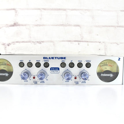 Presonus Bluetube Two Channel Microphone Instrument Preamplifier Dual Path - ZeereeZ