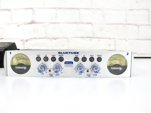 Presonus Bluetube Two Channel Microphone Instrument Preamplifier Dual Path - ZeereeZ