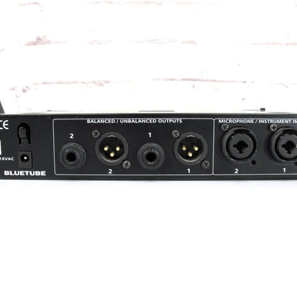 Presonus Bluetube Two Channel Microphone Instrument Preamplifier Dual Path - ZeereeZ