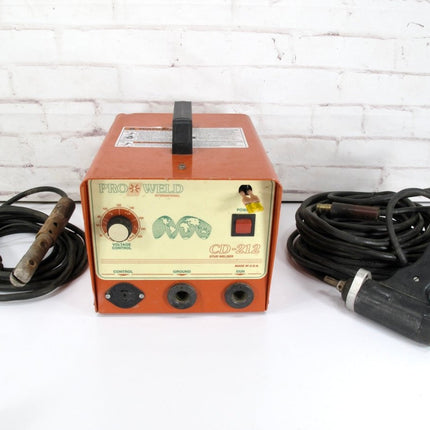 Pro Weld CD - 212 Solid State Capacitor Discharge 14 ga. 1/4" Range Stud Welder - ZeereeZ