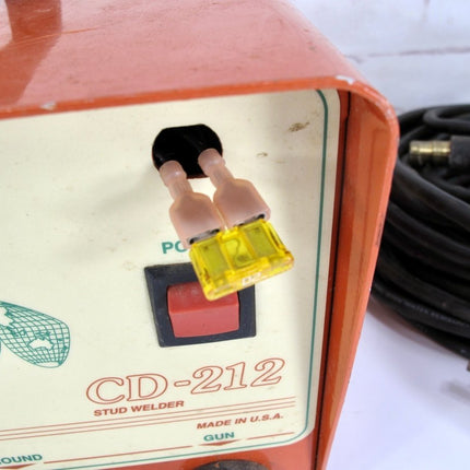 Pro Weld CD - 212 Solid State Capacitor Discharge 14 ga. 1/4" Range Stud Welder - ZeereeZ