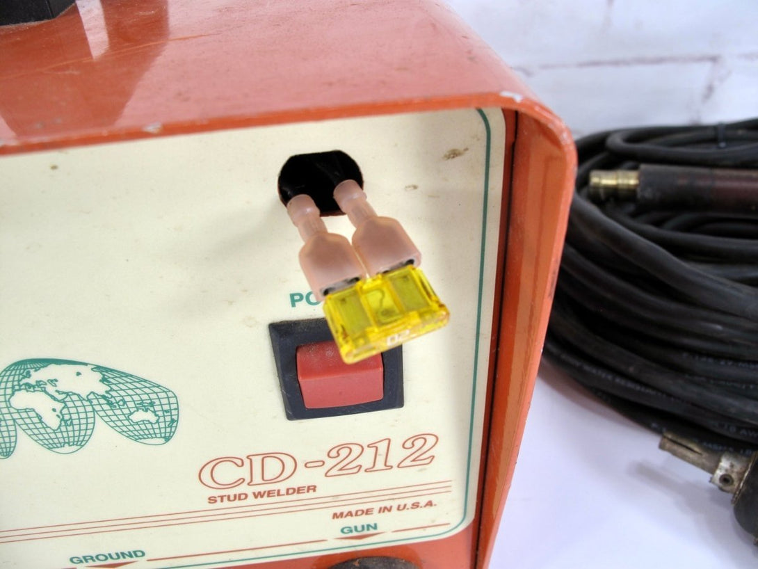 Pro Weld CD - 212 Solid State Capacitor Discharge 14 ga. 1/4" Range Stud Welder - ZeereeZ