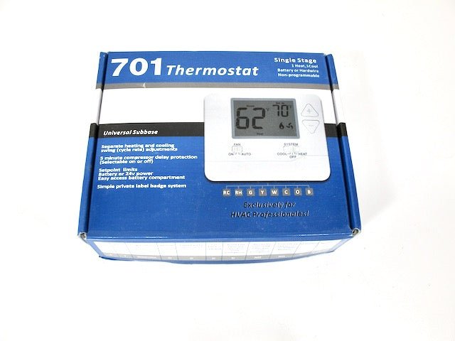 Pro1 T701 Non - Programmable Single Stage Thermostat Heat/Cool - ZeereeZ