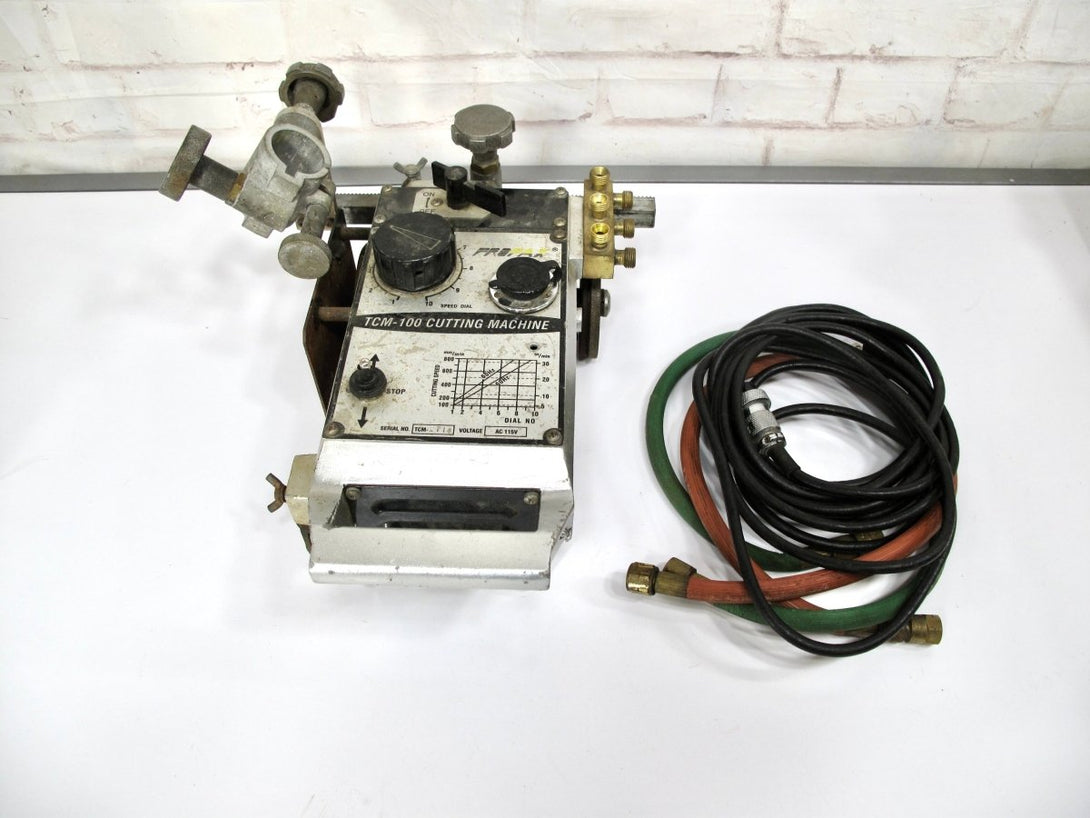 Profax Machine Profax TCM-100 Portable Motorized Track Gas Cutting Machine Broken ...