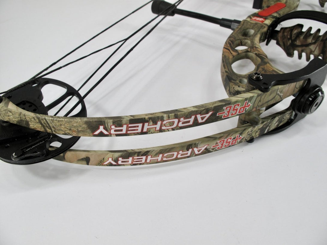 PSE Vision RH 29" 70# 12 - 30" Draw Camouflage Compound Bow - ZeereeZ