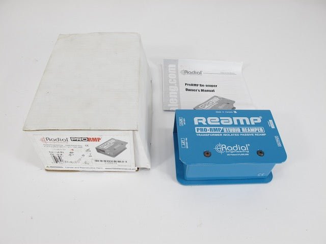 Radial Engineering ProRMP Passive Studio ReAmp Box Reamping Device - ZeereeZ