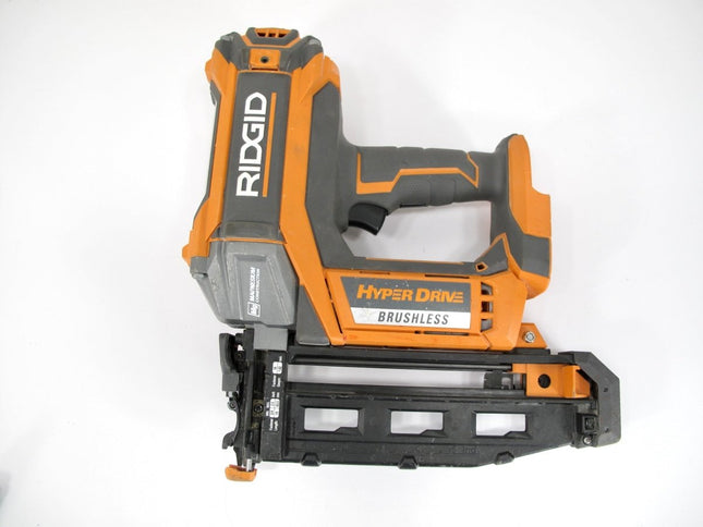 RIDGID R09892 18V HyperDrive Brushless Cordless Li - Ion Finish Nailer - ZeereeZ