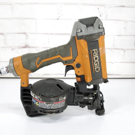 Ridgid R175RNF 15 Degree 1 - 3/4 in. Pneumatic Coil Roofing Nailer Nail Gun - ZeereeZ