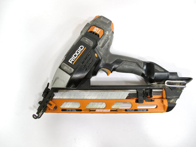 Ridgid R250AF18 18V 15 - Gauge Cordless Finish Nailer Nail Gun - ZeereeZ
