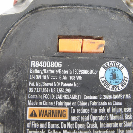 Ridgid R8400806 Octane 18V 6.0Ah Bluetooth Power Tool Battery - ZeereeZ