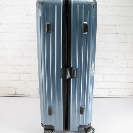 RIMOWA - Salsa Air Powder Blue Polycarbonate 26” Spinner Check - in Luggage Bag - ZeereeZ