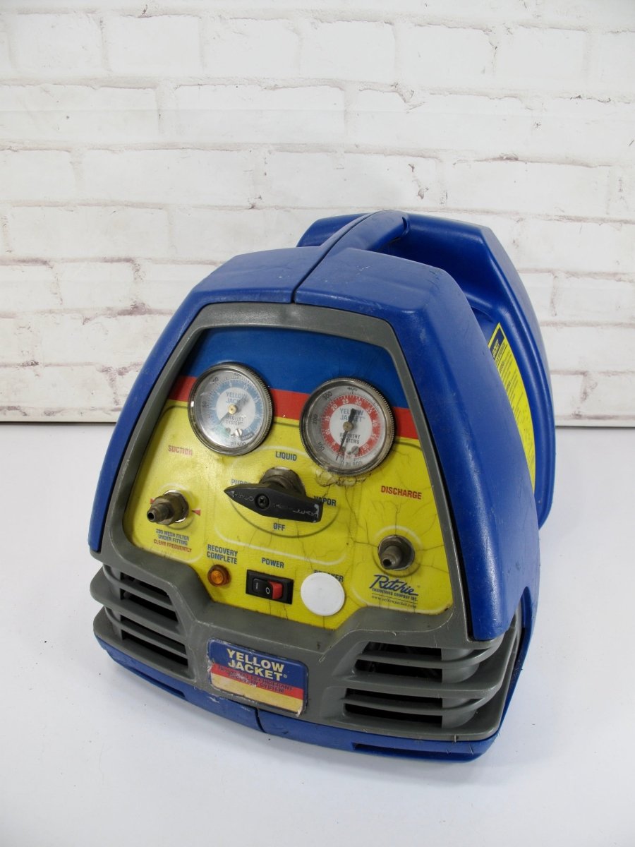 Ritchie Yellow Jacket 95760 Recover XLT HVAC Refrigerant Recovery System - ZeereeZ