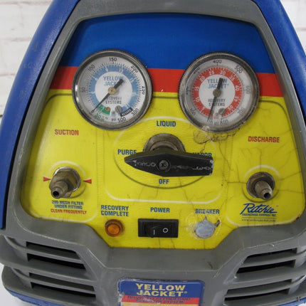 Ritchie Yellow Jacket 95760 Recover XLT HVAC Refrigerant Recovery System - ZeereeZ