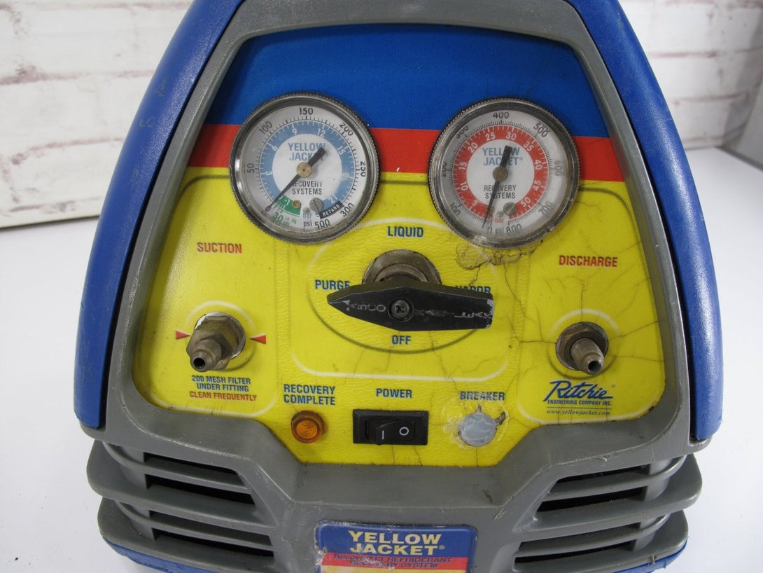 Ritchie Yellow Jacket 95760 Recover XLT HVAC Refrigerant Recovery System - ZeereeZ