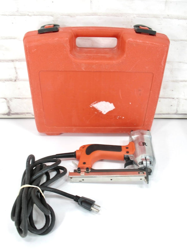 ROBERTS 10 - 600 3/16" Crown Electric Stapler with Case 120V 15 - Amp 20 Gauge - ZeereeZ