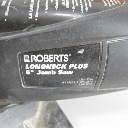 Roberts Longneck Plus 120 Volt 6 in. Jamb and Undercut Saw - ZeereeZ