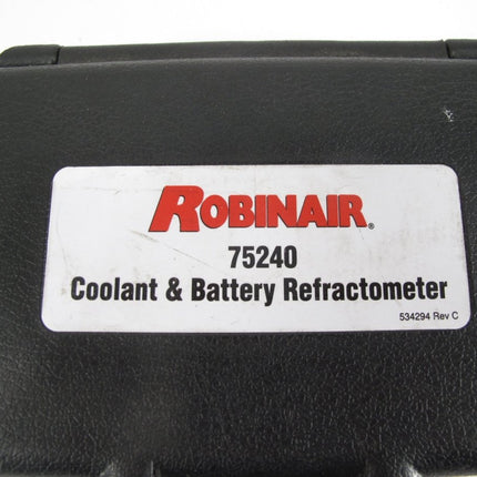 Robinair 75240 Coolant and Battery Refractometer Set - ZeereeZ