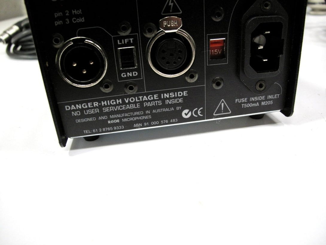 Rode NTK Studio Recording Condenser Microphone w/ Power Supply Mount & Case - ZeereeZ