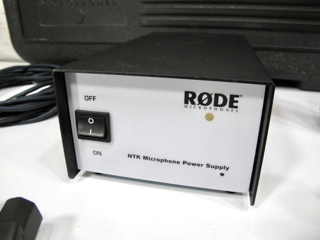 Rode NTK Studio Recording Condenser Microphone w/ Power Supply Mount & Case - ZeereeZ