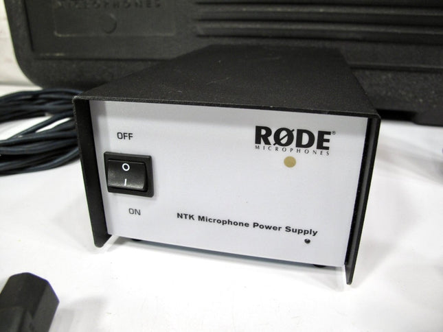 Rode NTK Studio Recording Condenser Microphone w/ Power Supply Mount & Case - ZeereeZ