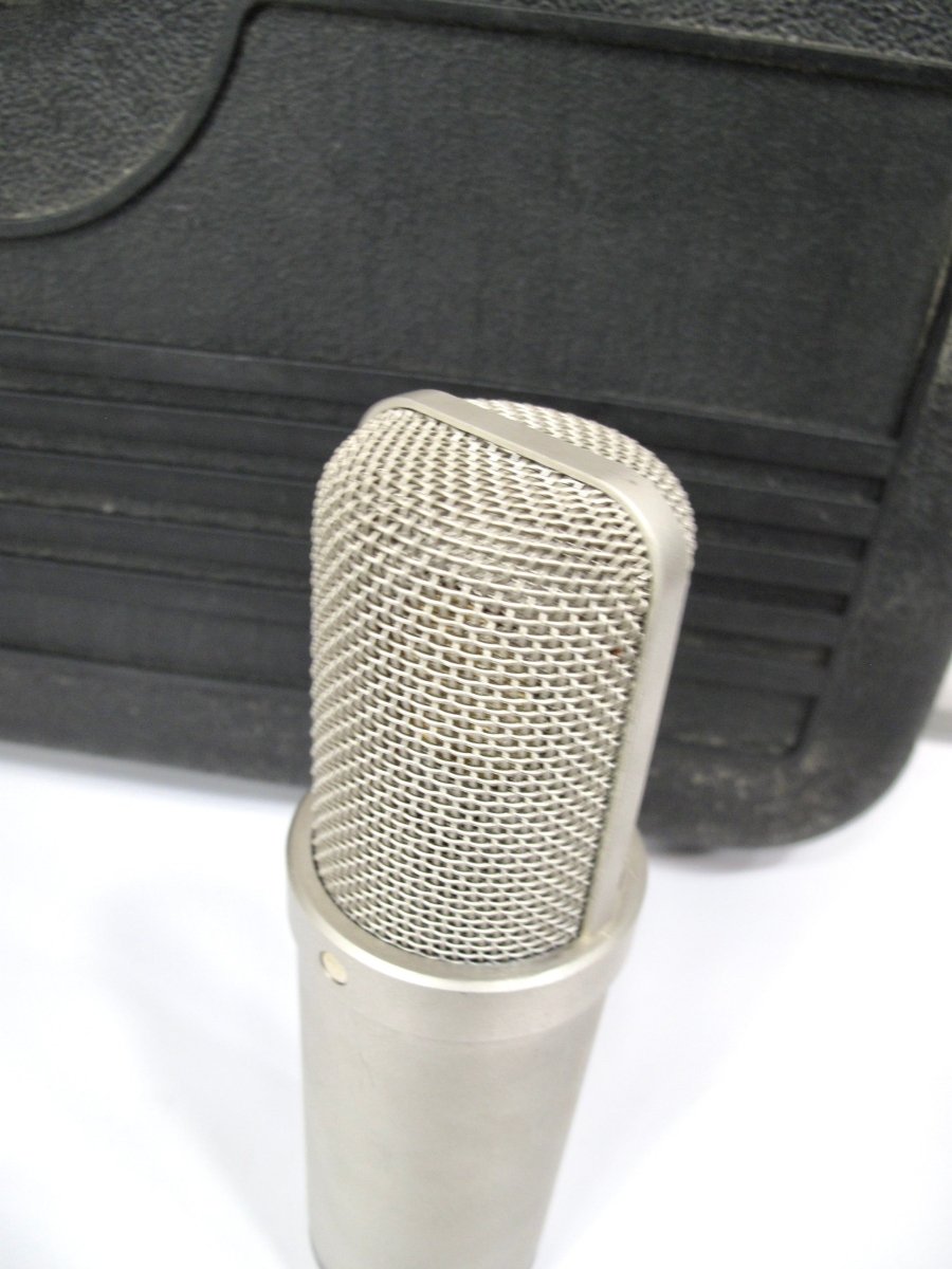 Rode NTK Studio Recording Condenser Microphone w/ Power Supply Mount & Case - ZeereeZ