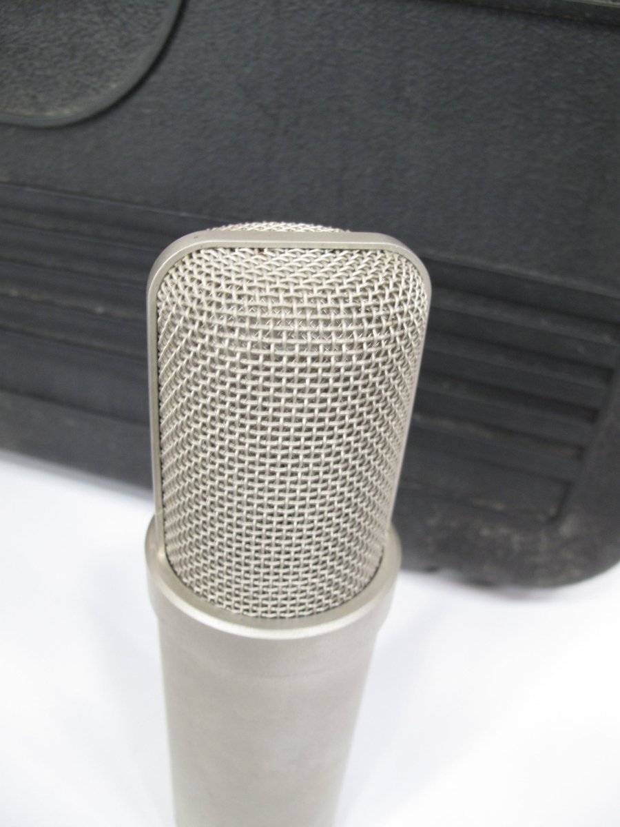 Rode NTK Studio Recording Condenser Microphone w/ Power Supply Mount & Case - ZeereeZ