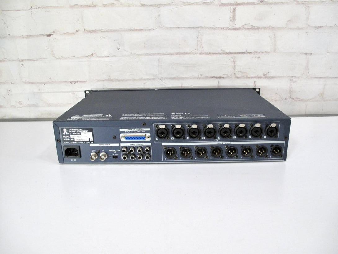 Roland ADA - 7000 8 - Channel A/D - D/A Converter Rack Mount I/O Expander R - BUS - ZeereeZ